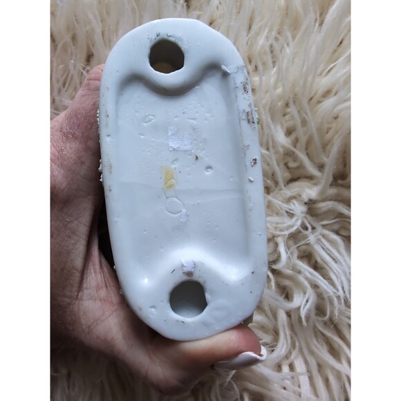 Vintage Anthropomorphic Puppy Dog Planter or Matchstick Holder Kitschy Figurine - Picture 11 of 11